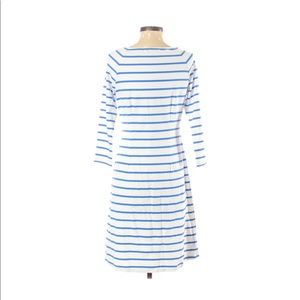 J. McLaughlin Boat Neck Striped Dress